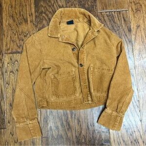 BDG Corduroy Jacket in Mustard Brown